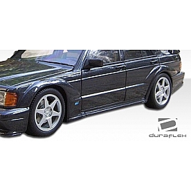 Extreme Dimensions Side Skirt - Primered Fiberglass Reinforced Plastic Black Set of 2 - 105370