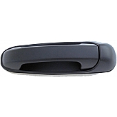 Help! By Dorman Exterior Door Handle - Plastic Black Single - 93566