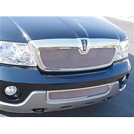 T-Rex Truck Products Bumper Grille Insert Mesh Polished Silver Stainless Steel - 55695