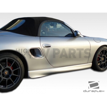 Extreme Dimensions Side Skirt - Primered Fiberglass Reinforced Plastic Black Set of 2 - 105412