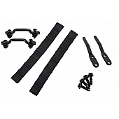 Kentrol Door Check Strap - Black Stainless Steel - 50725