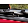 Leer Tonneau Cover Hard Folding Black Matte Powder Coated Aluminum - 132834