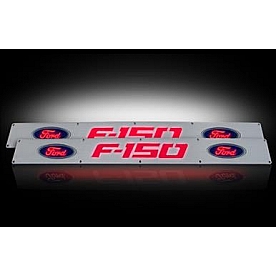 Recon Accessories Door Sill Protector - Aluminum Silver Set Of 2 - 264321FDRD