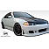 Extreme Dimensions Side Skirt - Primered Fiberglass Reinforced Plastic Black Set of 2 - 105542
