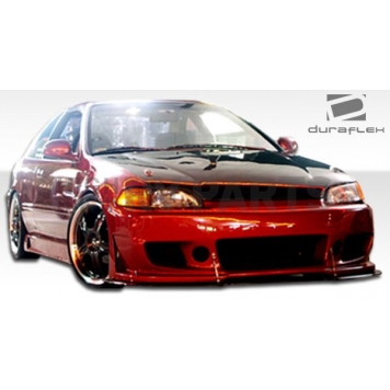 Extreme Dimensions Side Skirt - Primered Fiberglass Reinforced Plastic Black Set of 2 - 105542-3