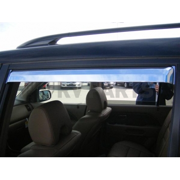 Putco Rainguard - Chrome Plated Plastic Set Of 4 - 480402-1