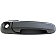 Help! By Dorman Exterior Door Handle - Plastic Black Single - 93575