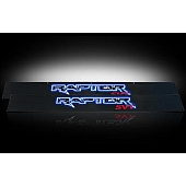Recon Accessories Door Sill Protector - Aluminum Black Set Of 2 - 264421FDBK