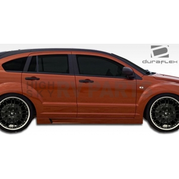 Extreme Dimensions Side Skirt - Primered Fiberglass Reinforced Plastic Black Set of 2 - 105651