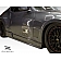 Extreme Dimensions Side Skirt - Primered Fiberglass Reinforced Plastic Black Set of 2 - 105843