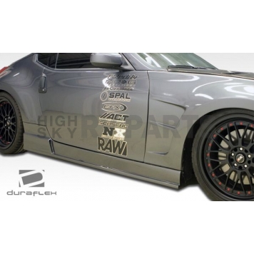 Extreme Dimensions Side Skirt - Primered Fiberglass Reinforced Plastic Black Set of 2 - 105843-6