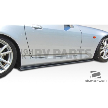 Extreme Dimensions Side Skirt - Primered Fiberglass Reinforced Plastic Black Set of 2 - 105919-2