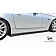 Extreme Dimensions Side Skirt - Primered Fiberglass Reinforced Plastic Black Set of 2 - 105919