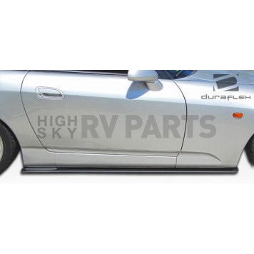 Extreme Dimensions Side Skirt - Primered Fiberglass Reinforced Plastic Black Set of 2 - 105919-4