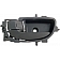 Help! By Dorman Interior Door Handle - Lever Plastic Dark Gray Single - 83874