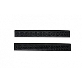 Rampage Door Sill Protector - Plastic Black Set Of 2 - 2977106