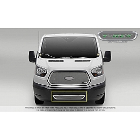 T-Rex Truck Products Bumper Grille Insert Overlay Polished Silver Stainless Steel - 55575