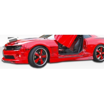 Extreme Dimensions Side Skirt - Primered Fiberglass Reinforced Plastic Black Set of 2 - 105983-5
