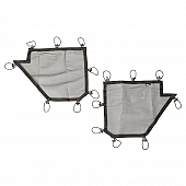 Rugged Ridge Door Panel Insert - Nylon Black For Tubular Door - 1357951