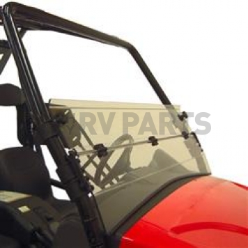 Kolpin Windshield - Half-Folding Polycarbonate Clear - 2456