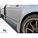 Extreme Dimensions Side Skirt - Primered Fiberglass Reinforced Plastic Black Set of 6 - 106024