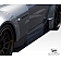 Extreme Dimensions Side Skirt - Primered Fiberglass Reinforced Plastic Black Set of 6 - 106024