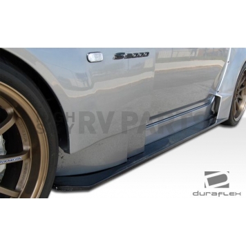 Extreme Dimensions Side Skirt - Primered Fiberglass Reinforced Plastic Black Set of 6 - 106024-5
