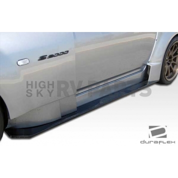 Extreme Dimensions Side Skirt - Primered Fiberglass Reinforced Plastic Black Set of 6 - 106024-6