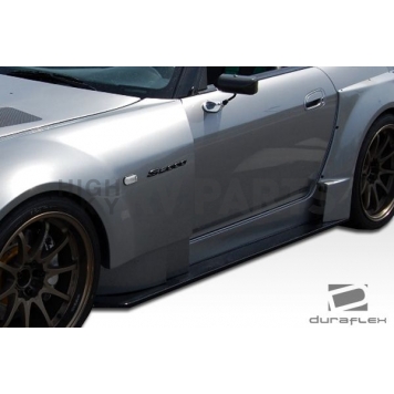 Extreme Dimensions Side Skirt - Primered Fiberglass Reinforced Plastic Black Set of 6 - 106024-7
