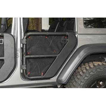 Rugged Ridge Door Panel Insert - Nylon Black For Tubular Door - 1357954-3
