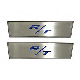 American Car Craft Door Panel Insert - Brushed Silver For Lower Half Door - 151022MBLU