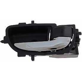 Help! By Dorman Interior Door Handle - Plastic Black Housing With Silver Lever Single - 83890
