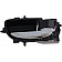 Help! By Dorman Interior Door Handle - Plastic Black Housing With Silver Lever Single - 83890