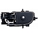 Help! By Dorman Interior Door Handle - Plastic Black Housing With Silver Lever Single - 83890
