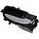 Help! By Dorman Interior Door Handle - Plastic Black Housing With Silver Lever Single - 83890