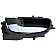 Help! By Dorman Interior Door Handle - Lever Plastic Gray Housing With Silver Lever Single - 83891