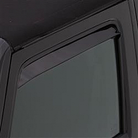 Auto Ventshade (AVS) Rainguard - Black Acrylic Set Of 2 - 32175