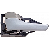 Help! By Dorman Interior Door Handle - Plastic Silver Lever And Beige Knob Single - 83893