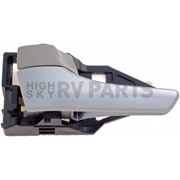 Help! By Dorman Interior Door Handle - Plastic Silver Lever And Beige Knob Single - 83893
