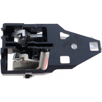 Help! By Dorman Interior Door Handle - Plastic Silver Lever And Beige Knob Single - 83893-1
