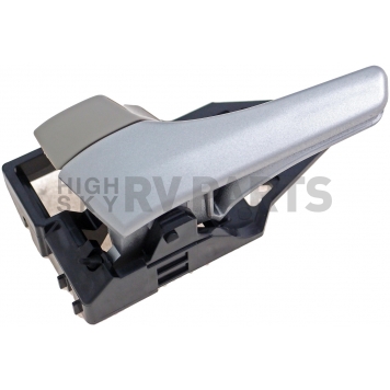 Help! By Dorman Interior Door Handle - Plastic Silver Lever And Beige Knob Single - 83893-2