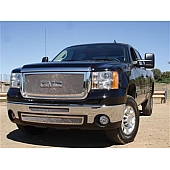 T-Rex Truck Products Bumper Grille Insert Mesh Polished Silver Stainless Steel - 55206
