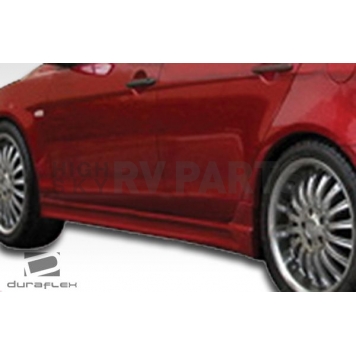Extreme Dimensions Side Skirt - Primered Fiberglass Reinforced Plastic Black Set of 2 - 106418-3