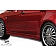 Extreme Dimensions Side Skirt - Primered Fiberglass Reinforced Plastic Black Set of 2 - 106418