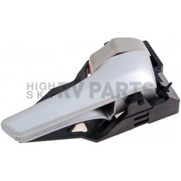 Help! By Dorman Interior Door Handle - Plastic Silver Lever And Beige Knob Single - 83894-2