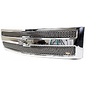 Street Scene Grille - Silver Steel - 95078551