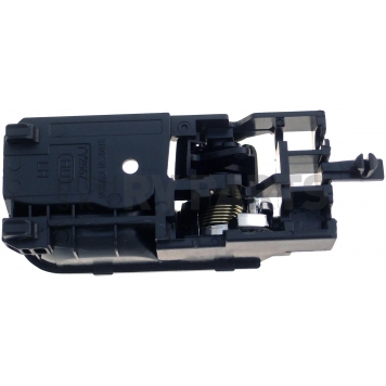 Help! By Dorman Interior Door Handle - Plastic Black Housing With Silver Lever And Black Knob Single - 83914-1