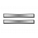 American Car Craft Door Sill Protector - Stainless Steel Silver Polished Set Of 2 - 011002