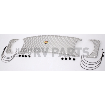 Street Scene Grille Insert - Mesh Aluminum Silver Satin - 95077932