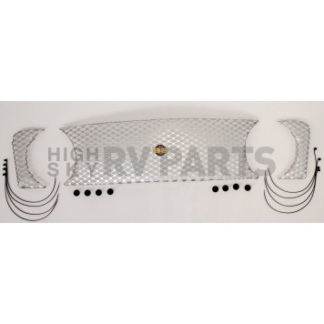 Street Scene Grille Insert - Mesh Aluminum Silver Satin - 95077932-1